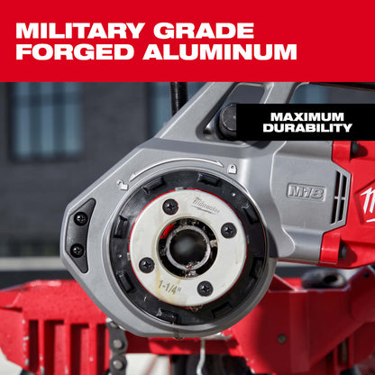 Compact 1" ALLOY NPT Portable Pipe Threading Forged Aluminum Die Head