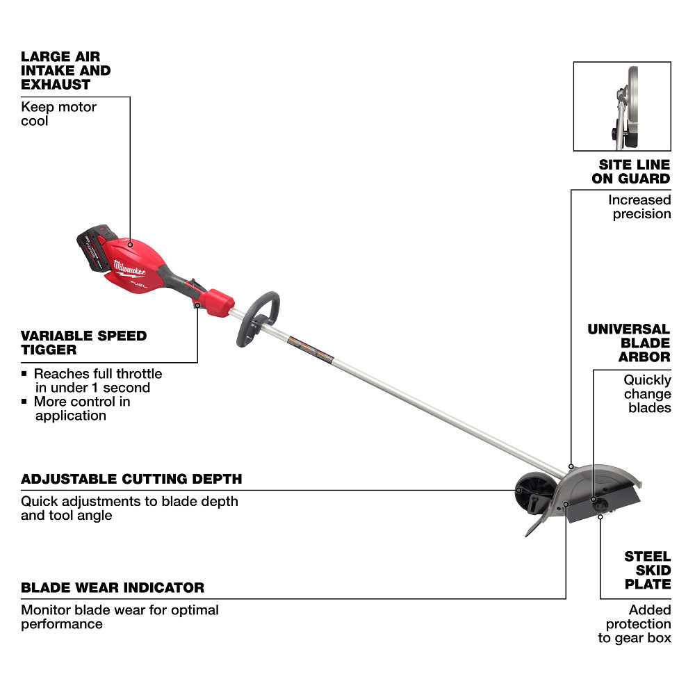 M18 FUEL™  Edger Kit