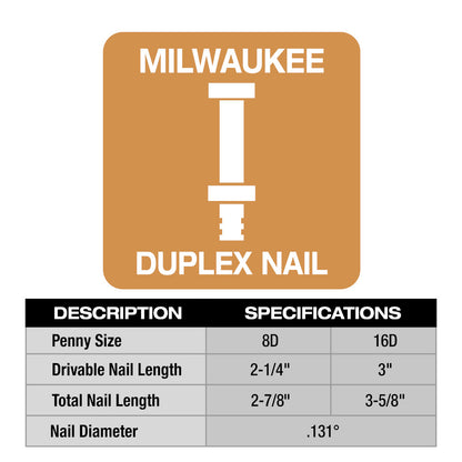 M18 FUEL™ Duplex Nailer