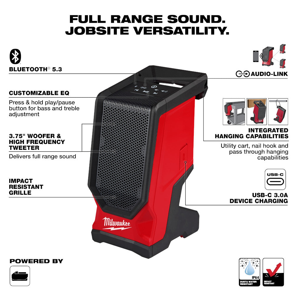 M18™ Bluetooth® Jobsite Speaker