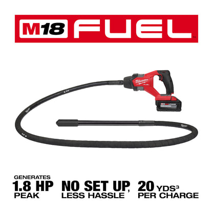 M18 FUEL™ 8' Concrete Pencil Vibrator Kit