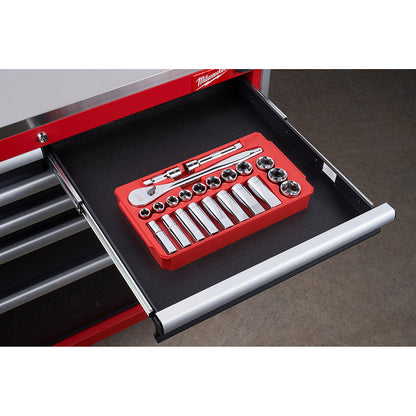 22 pc. 1/2 in. Socket Wrench Set (SAE)