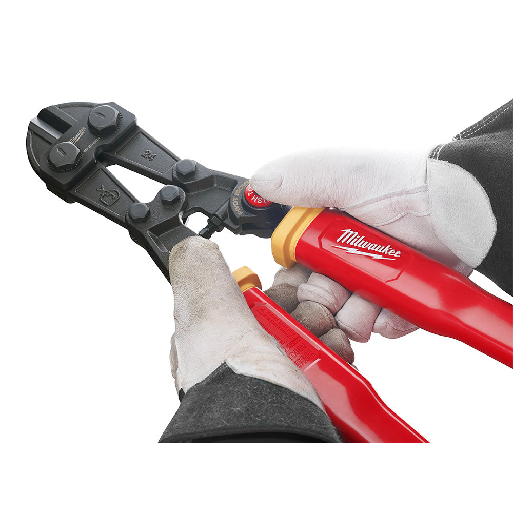 24 in. Fiberglass Bolt Cutters with PIVOTMOVE™ Rotating Handles