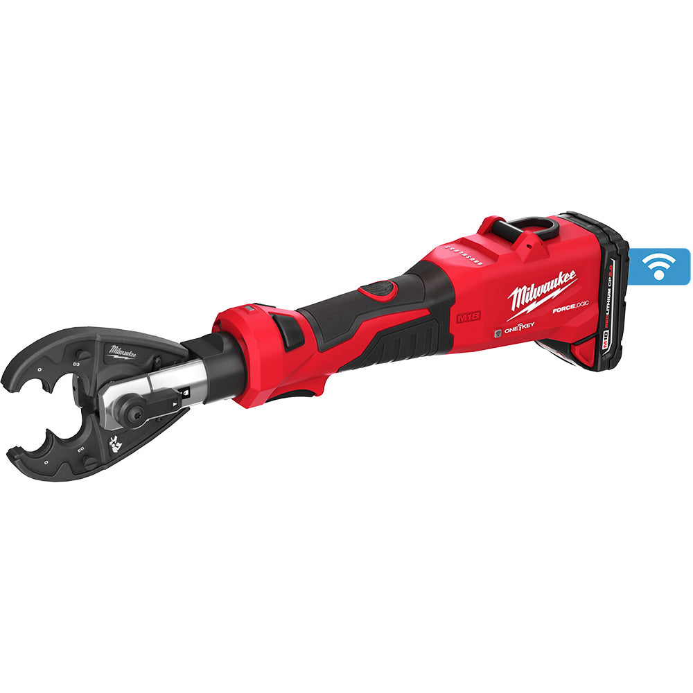 M18™ FORCE LOGIC™ 6T Linear Utility Crimper Kit w/ O-D3 Jaw