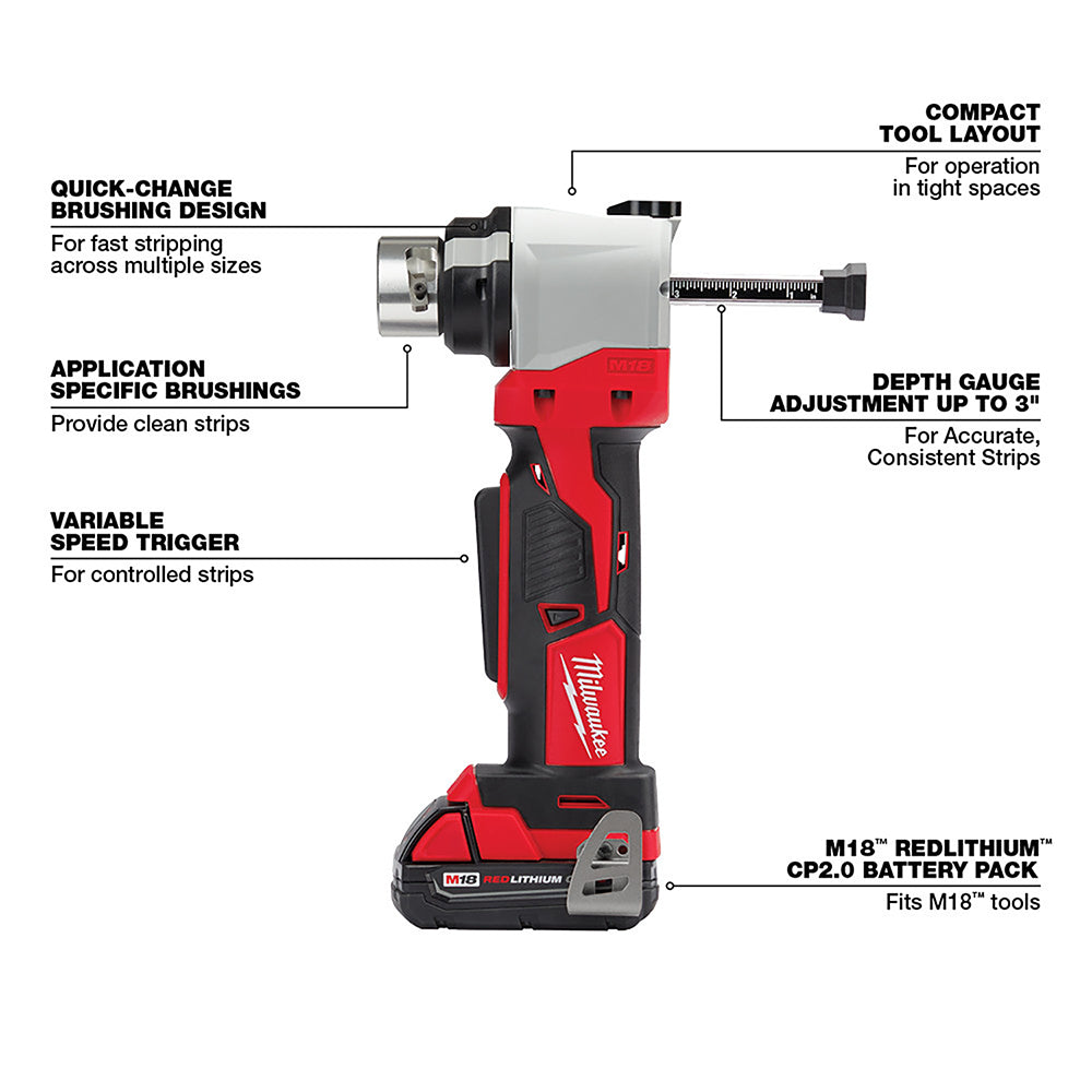 M18™ Cable Stripper Kit for Al THHN/XHHW
