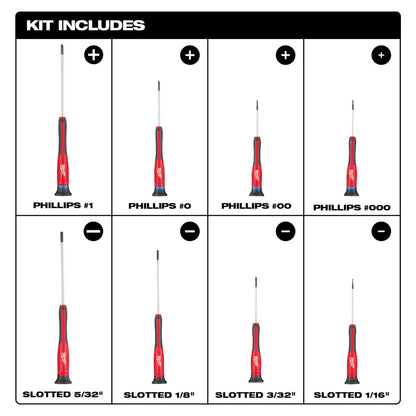 8 PC Precision Screwdriver Set