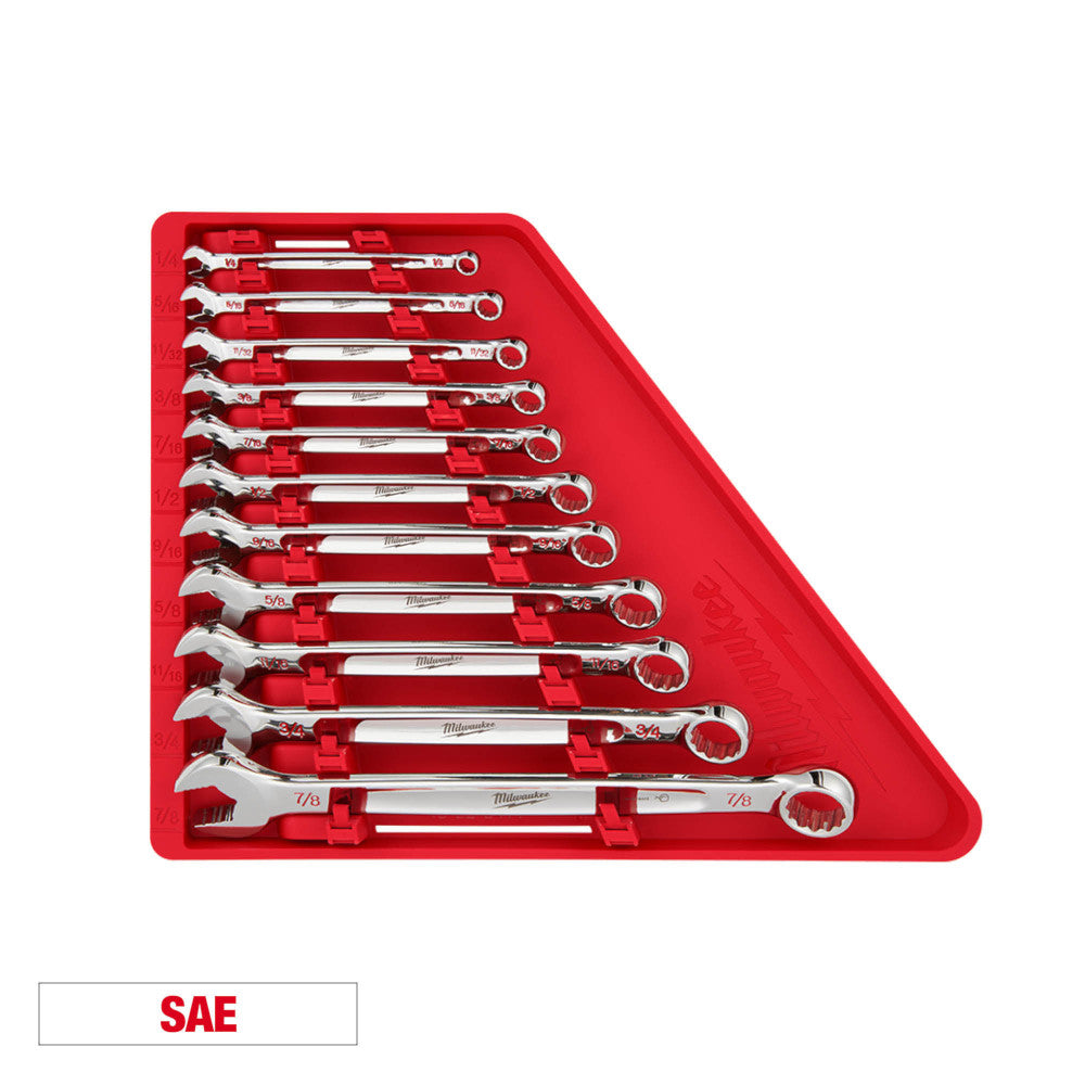 11pc SAE Combination Wrench Set