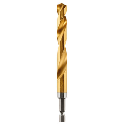 27/64" SHOCKWAVE™ Impact Duty RED HELIX™ Titanium Drill Bit