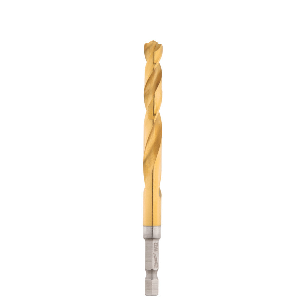 11/32" SHOCKWAVE™ Impact Duty RED HELIX™ Titanium Drill Bit