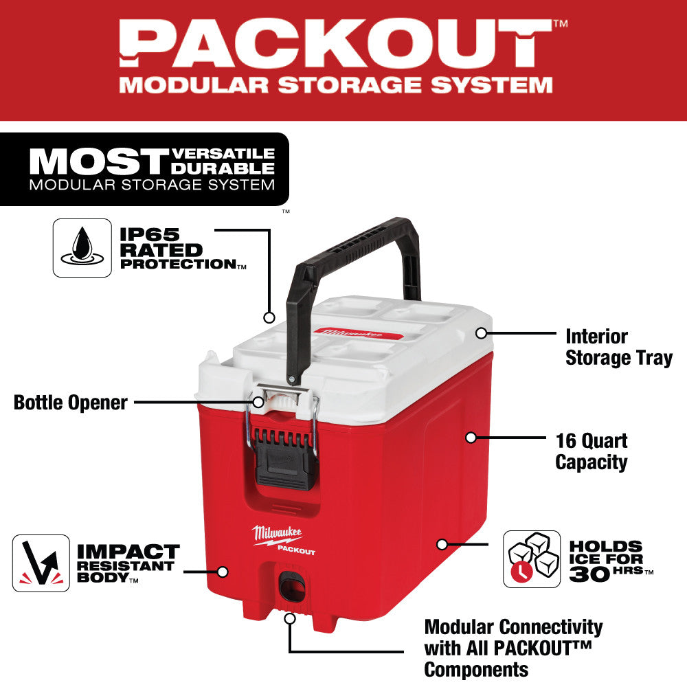 PACKOUT™ 16QT Compact Cooler