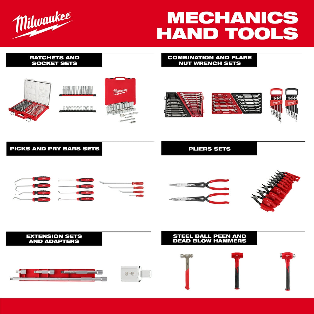 4pc 1/4” Drive Extension Set