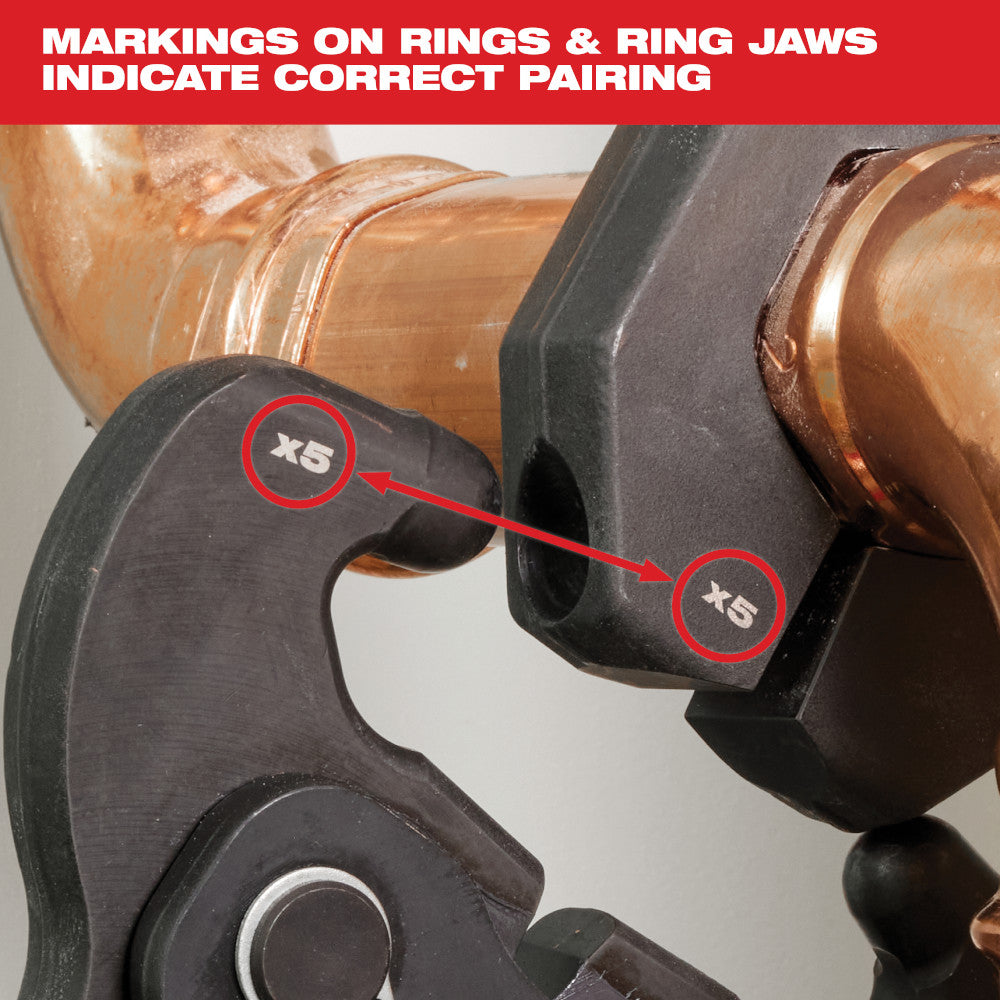 1/2" CTS-V Pivoting Press Ring for M18™ & M12™ FORCE LOGIC™ Press Tools