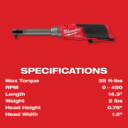 M12 FUEL™ 3/8" Extended Reach High Speed Ratchet