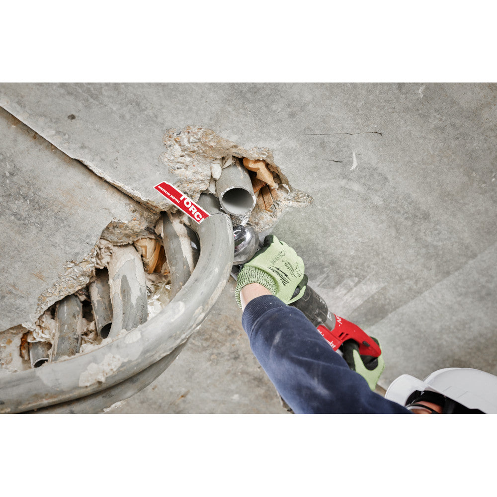 9" 10 TPI TORCH™ with NITRUS™ Carbide Teeth for Conduit and Strut SAWZALL® Blade (5 PK)