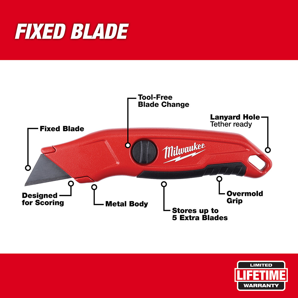 Fixed Blade Utility Knife