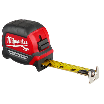 2pk 25' Compact Mag Tape Measure