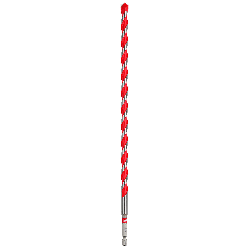 3/8" x 10" x 12" SHOCKWAVE™ Impact Duty Carbide Hammer Drill Bit with POWER TIP™