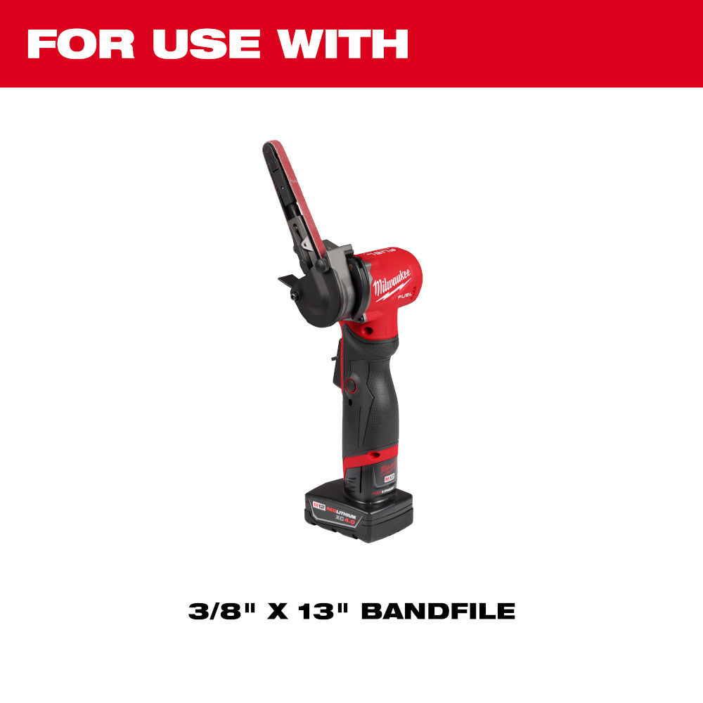 For use with 3/8" x 13" Bandfile