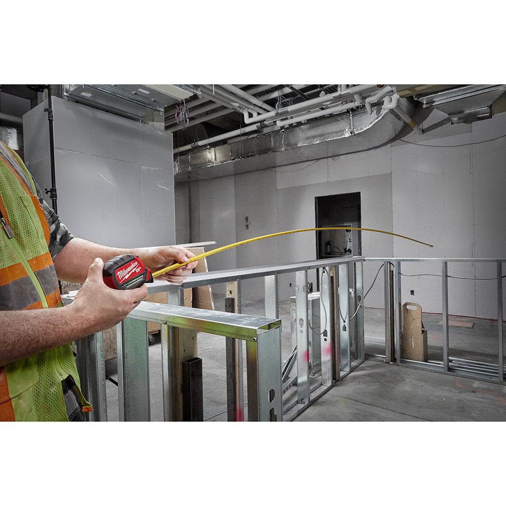 35Ft Compact Magnetic Tape Measure in the jobsite
