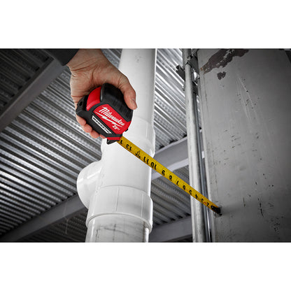 35Ft Compact Magnetic Tape Measure in the jobsite