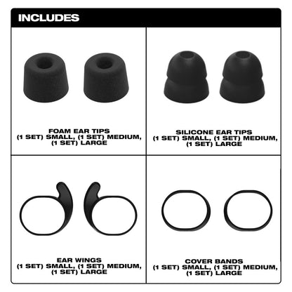 Jobsite Earbuds Ear Tip Kit