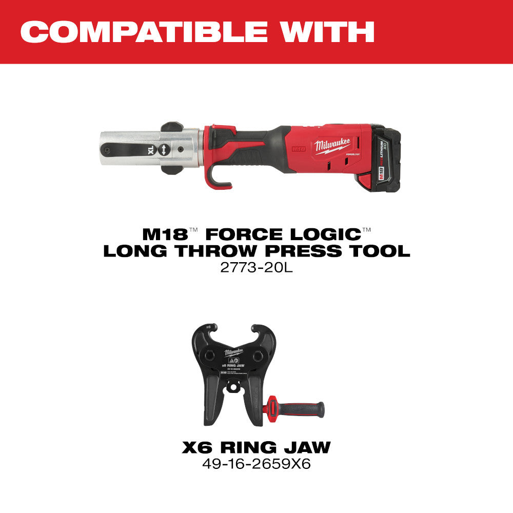 2-1/2" IPS-P Pivoting Press Ring for M18™ FORCE LOGIC™ Long Throw Press Tool