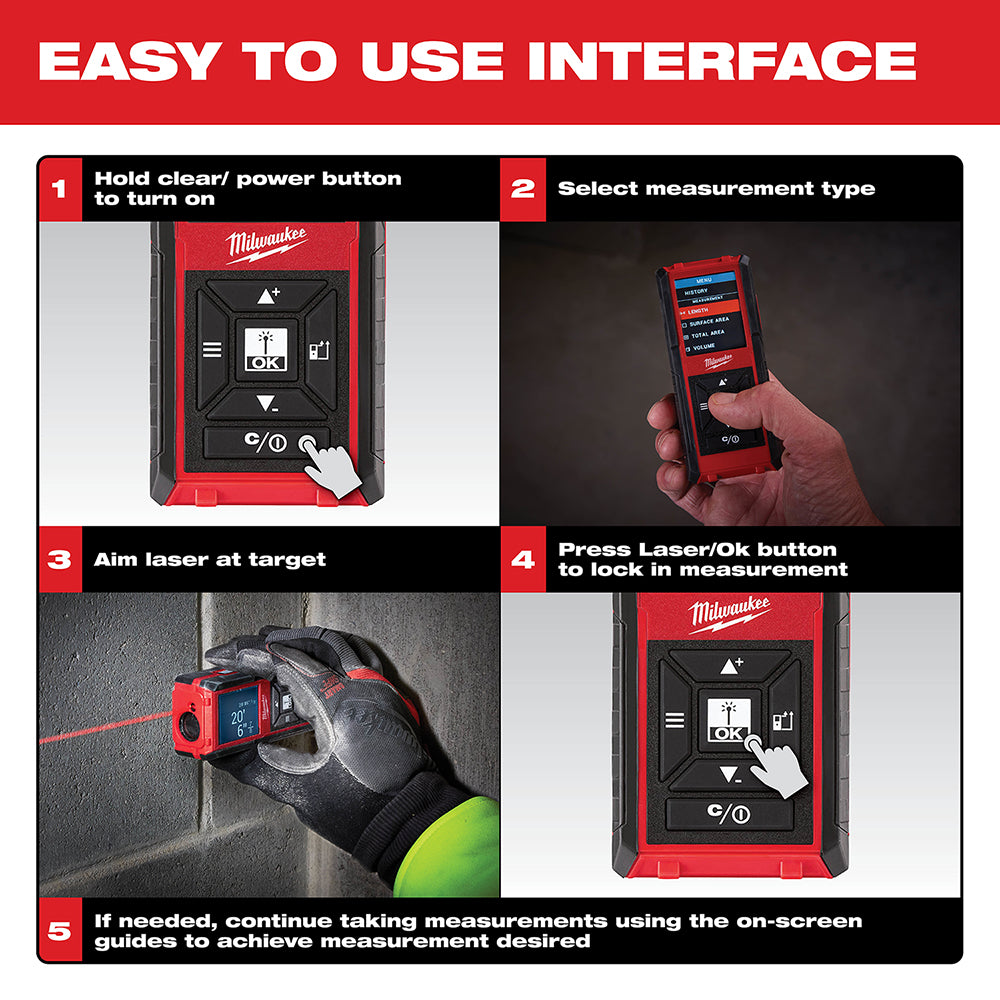 150 Ft. Laser Distance Meter