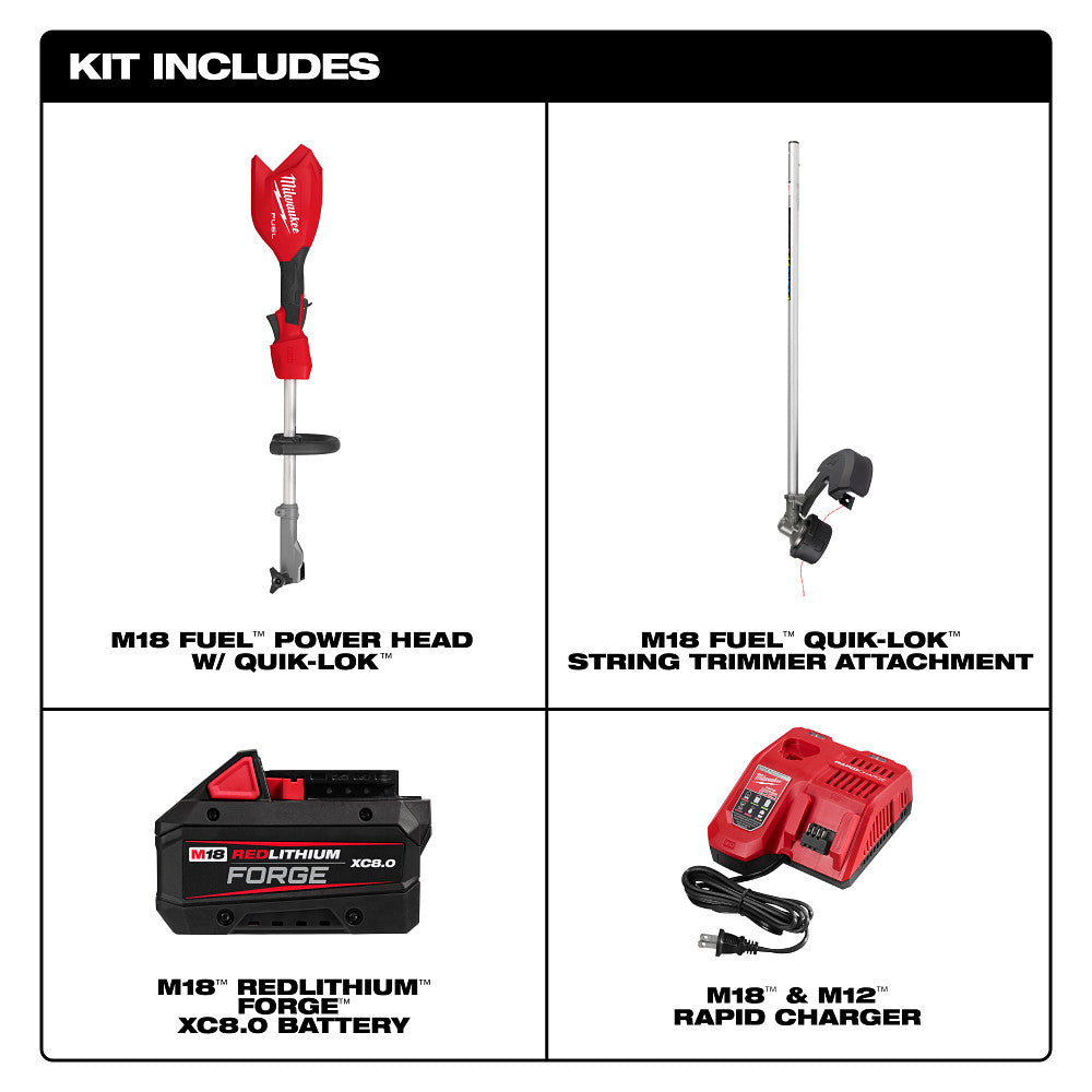 M18 FUEL™ String Trimmer w/ QUIK-LOK™ Kit
