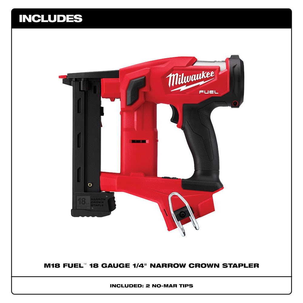 M18 FUEL™ 18 Gauge 1/4 in. Narrow Crown Stapler