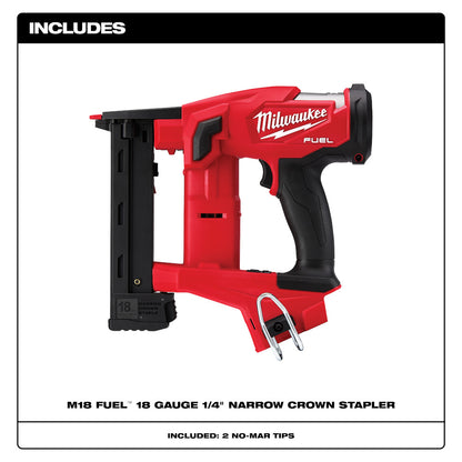 M18 FUEL™ 18 Gauge 1/4 in. Narrow Crown Stapler