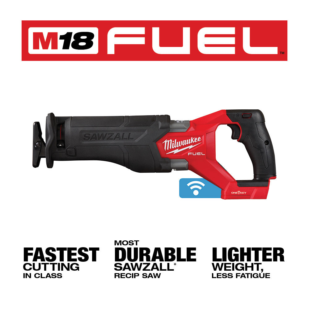 M18 FUEL™ SAWZALL® Recip Saw w/ ONE-KEY™