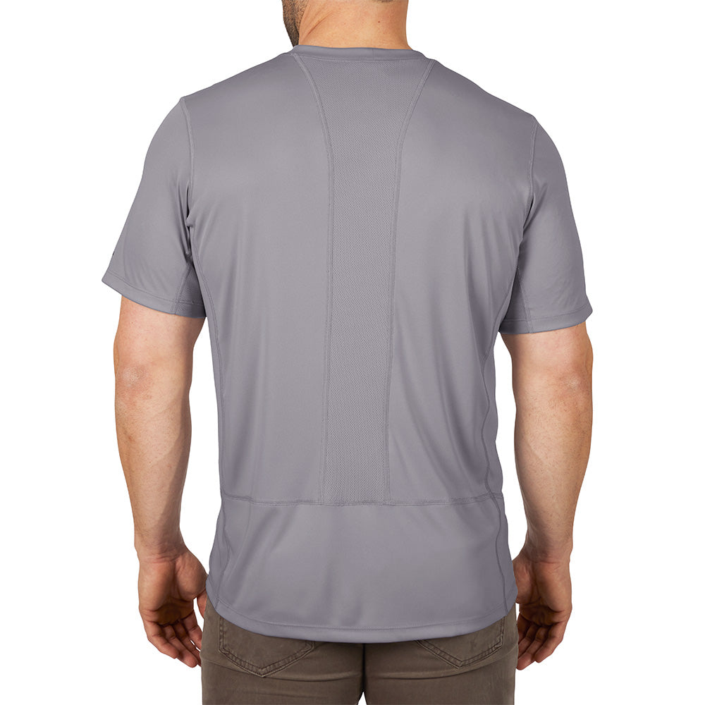 WORKSKIN™ Lightweight Performance Shirt - Short Sleeve - Gray L