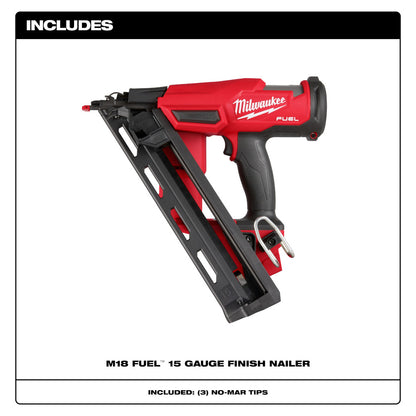 M18 FUEL™ 15 Gauge Finish Nailer