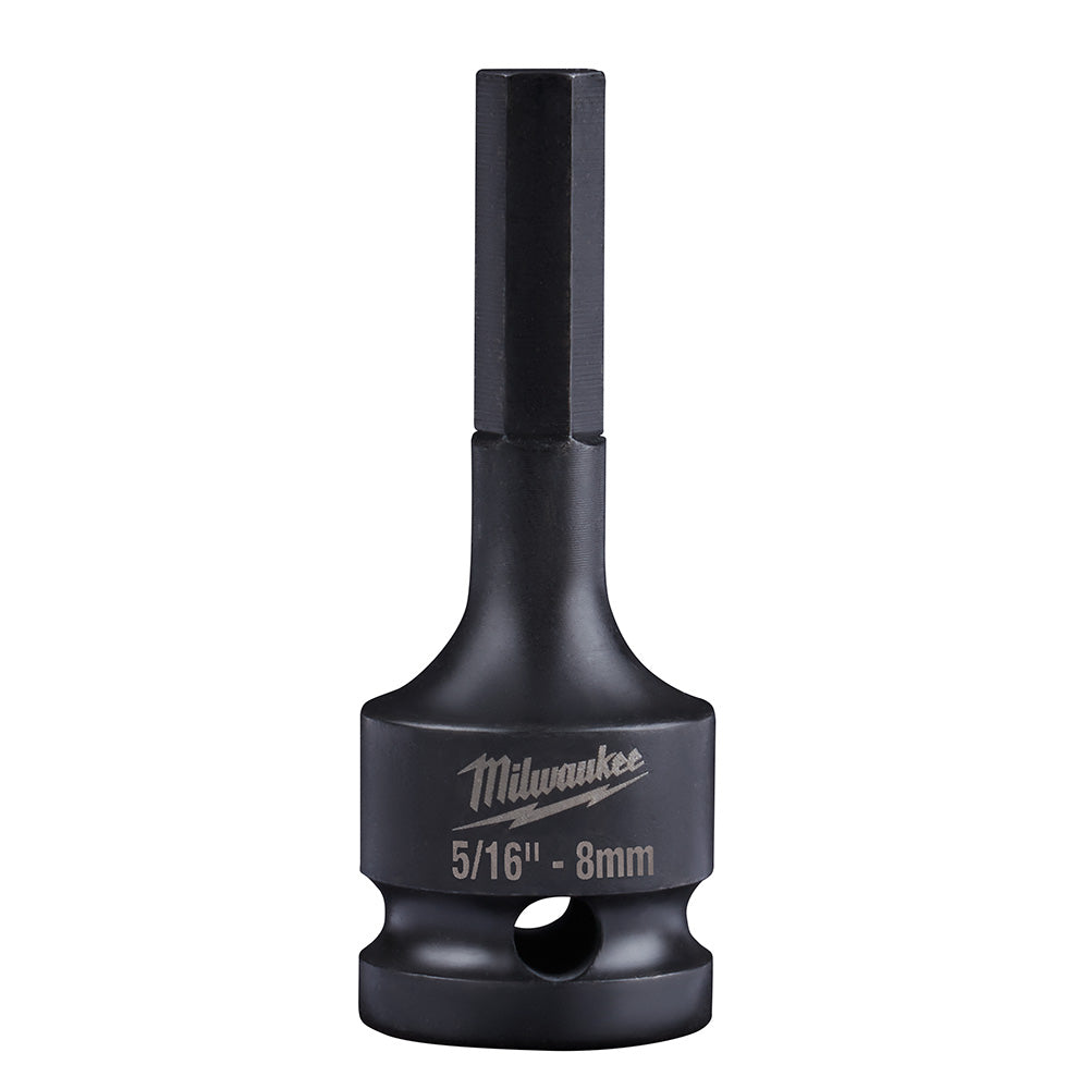 SHOCKWAVE™ Lineman's 1/2 in. Drive 5/16 in. - 8mm Hex Bit Socket