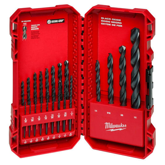 THUNDERBOLT®  Black Oxide Drill Bit Set – 21PC