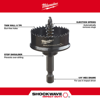 3PC Thin Wall Hole Saw Set