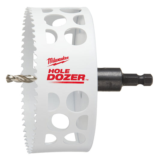 4-1/2" HOLE DOZER™ Bi-Metal Hole Saw with Arbor