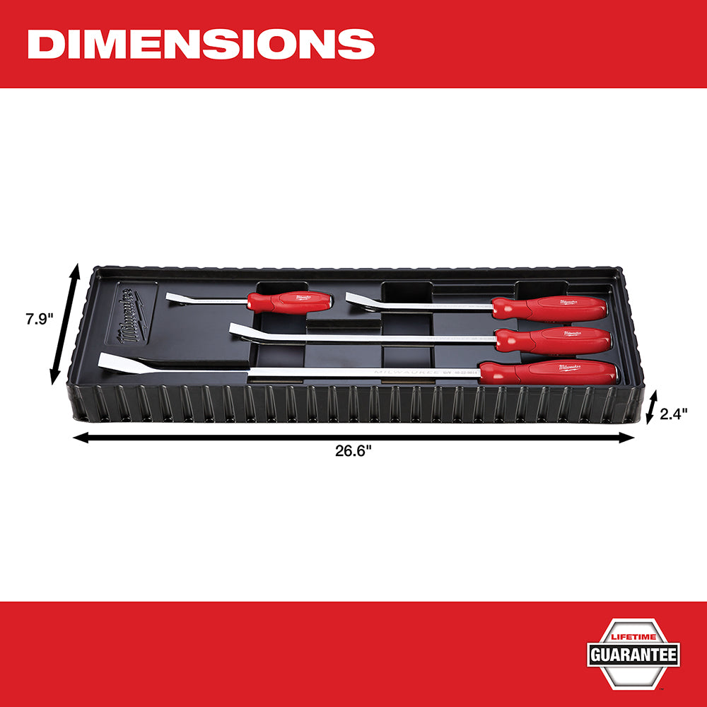 4-Piece Pry Bar Set