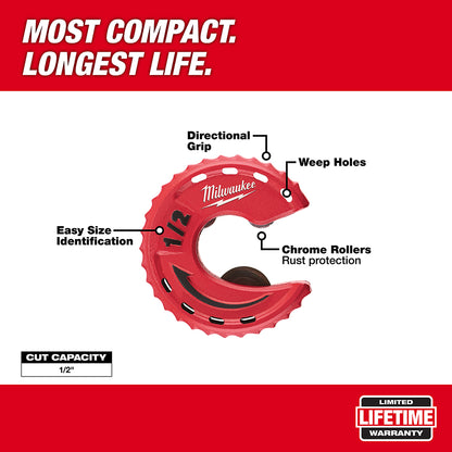 1/2 in. Close Quarters Tubing Cutter