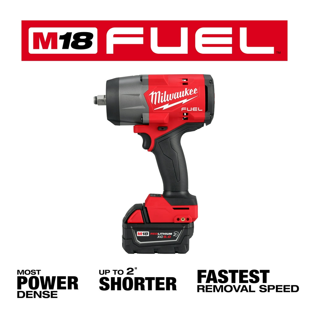 M18 FUEL™ 1/2" HTIW w/ Friction Ring & Grease Gun Combo Kit