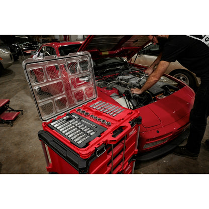 47PC 1/2" Drive Ratchet & Socket Set with PACKOUT™ Organizer