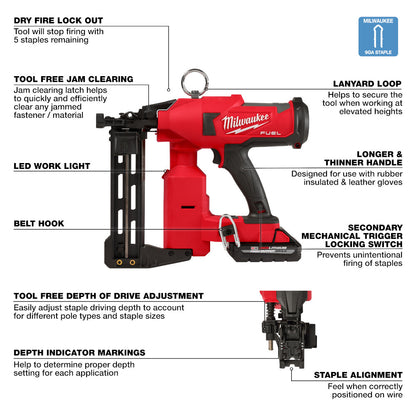 M18 FUEL™ Utility Fencing Stapler Kit