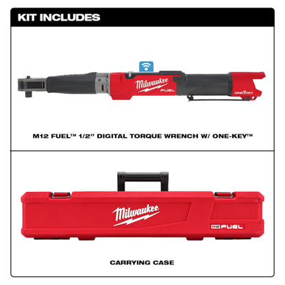 M12 FUEL™ 1/2 in. Digital Torque Wrench with ONE-KEY™