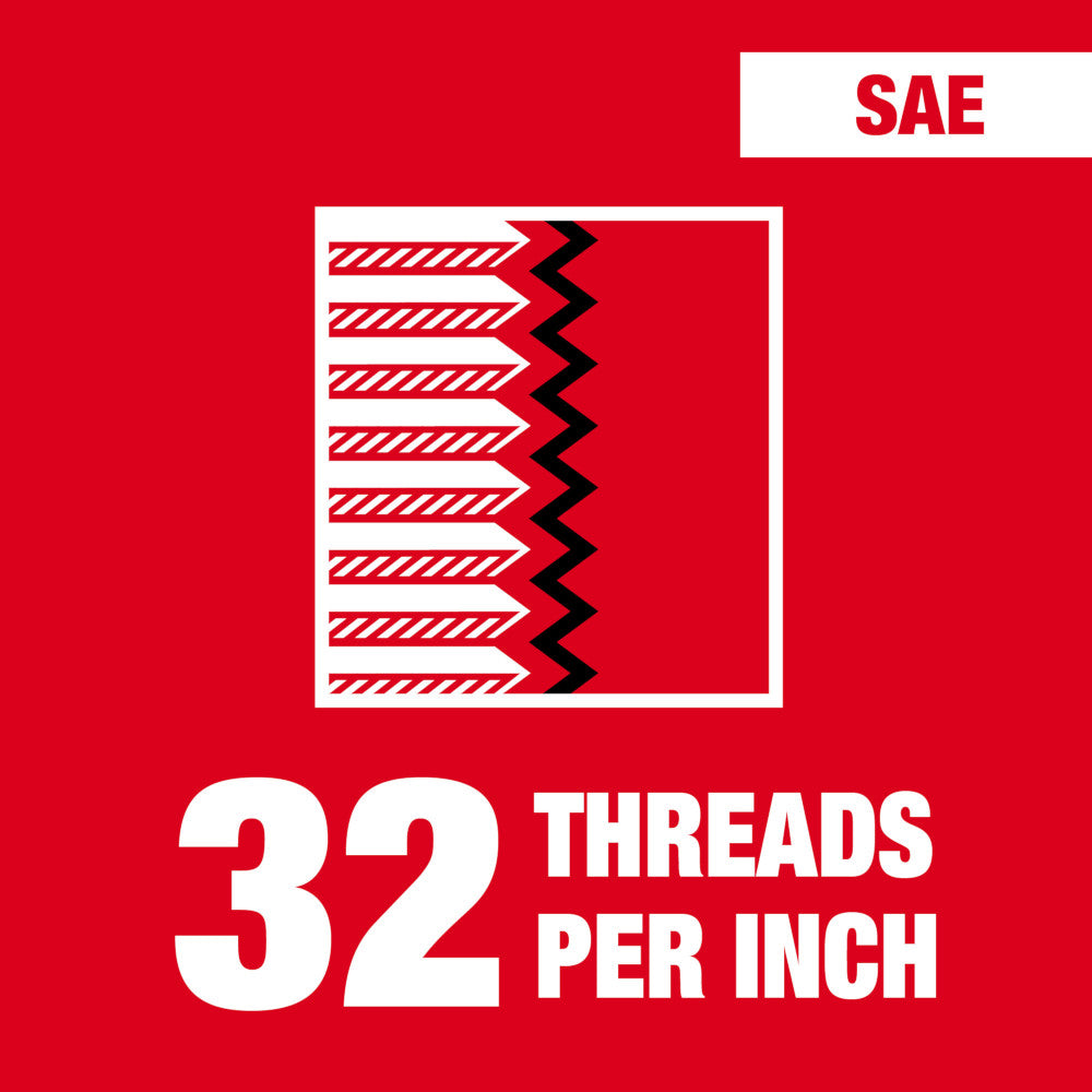 6-32 NC Straight Flute Plug Tap & #36 Drill Bit