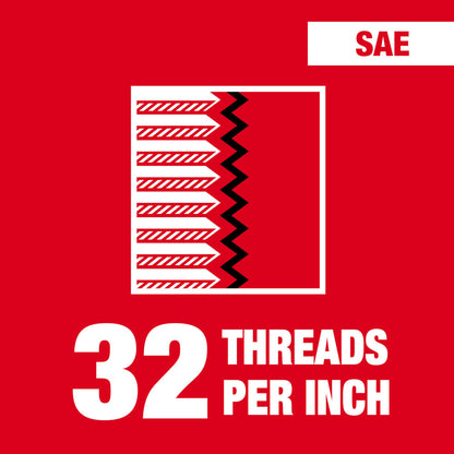 6-32 NC Straight Flute Plug Tap & #36 Drill Bit