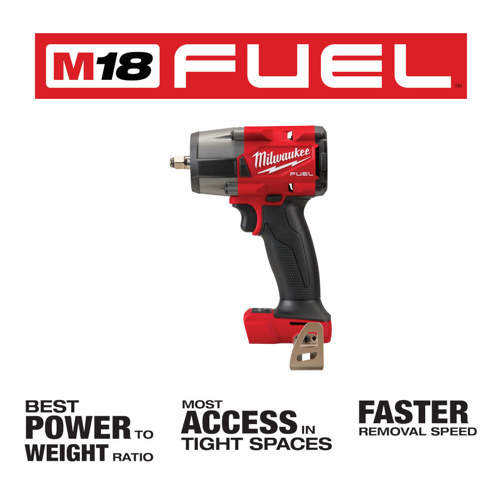 M18 FUEL™ 3/8 Mid-Torque Impact Wrench w/ Friction Ring