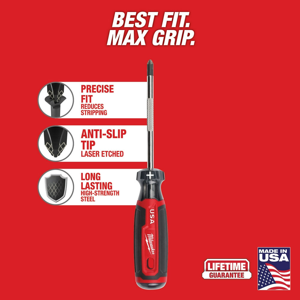 4PC Cushion Grip Screwdriver Kit (USA)