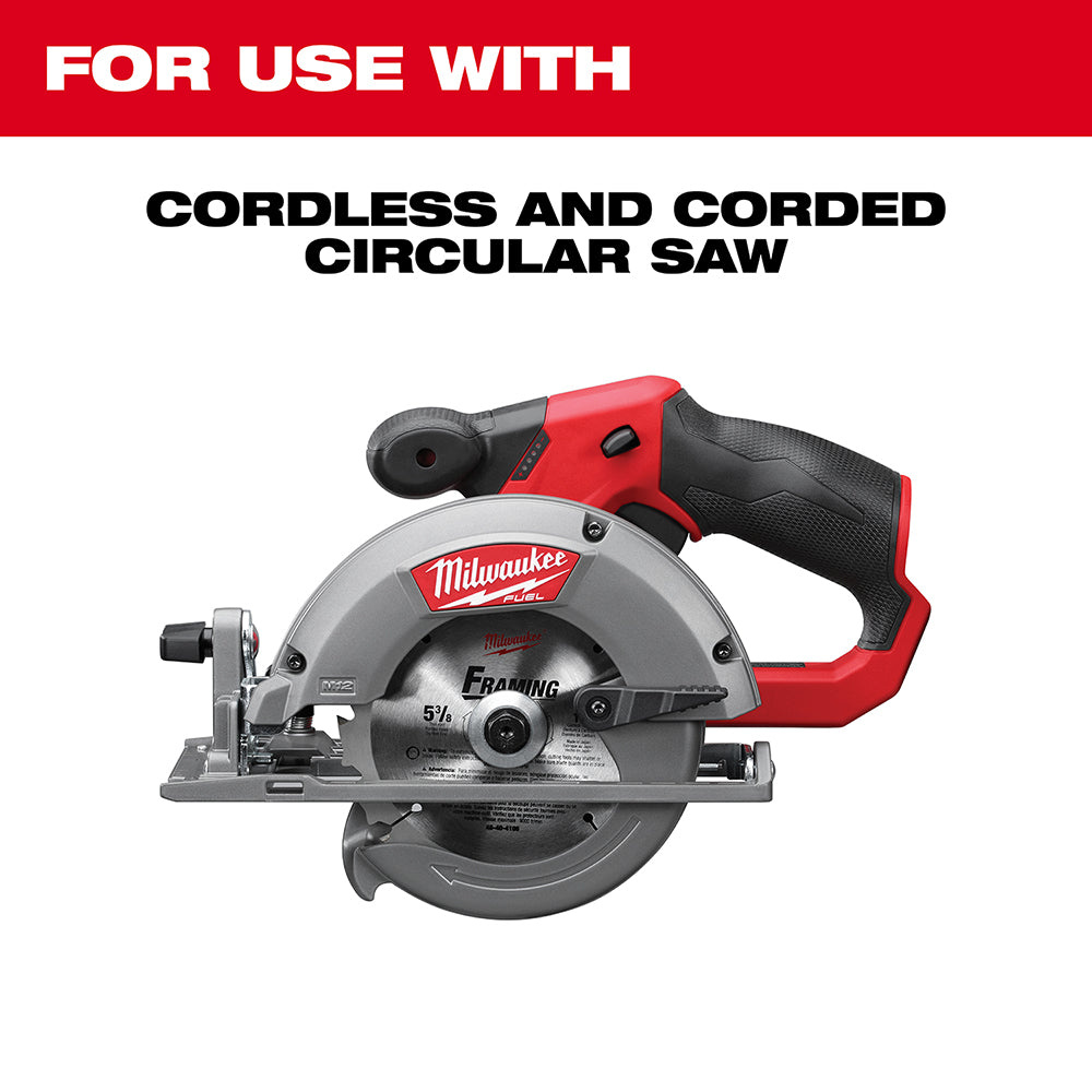 For use with Cordless and Corded Circular Saw