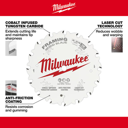 5-3/8" 16T Framing Circular Saw Blade