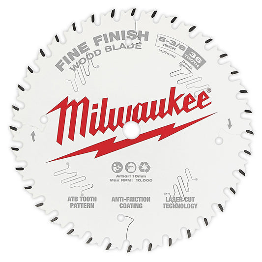 5-3/8" 36T Fine Finish Circular Saw Blade